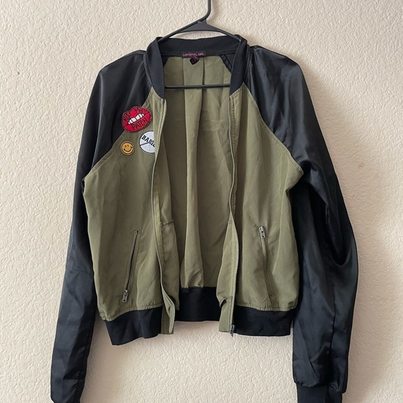 Material Girl bomber light silk jacket - Picture 3 of 4